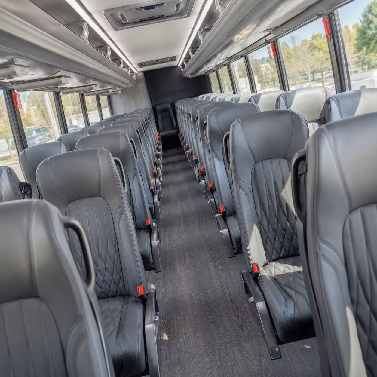 25 passenger minibus inside