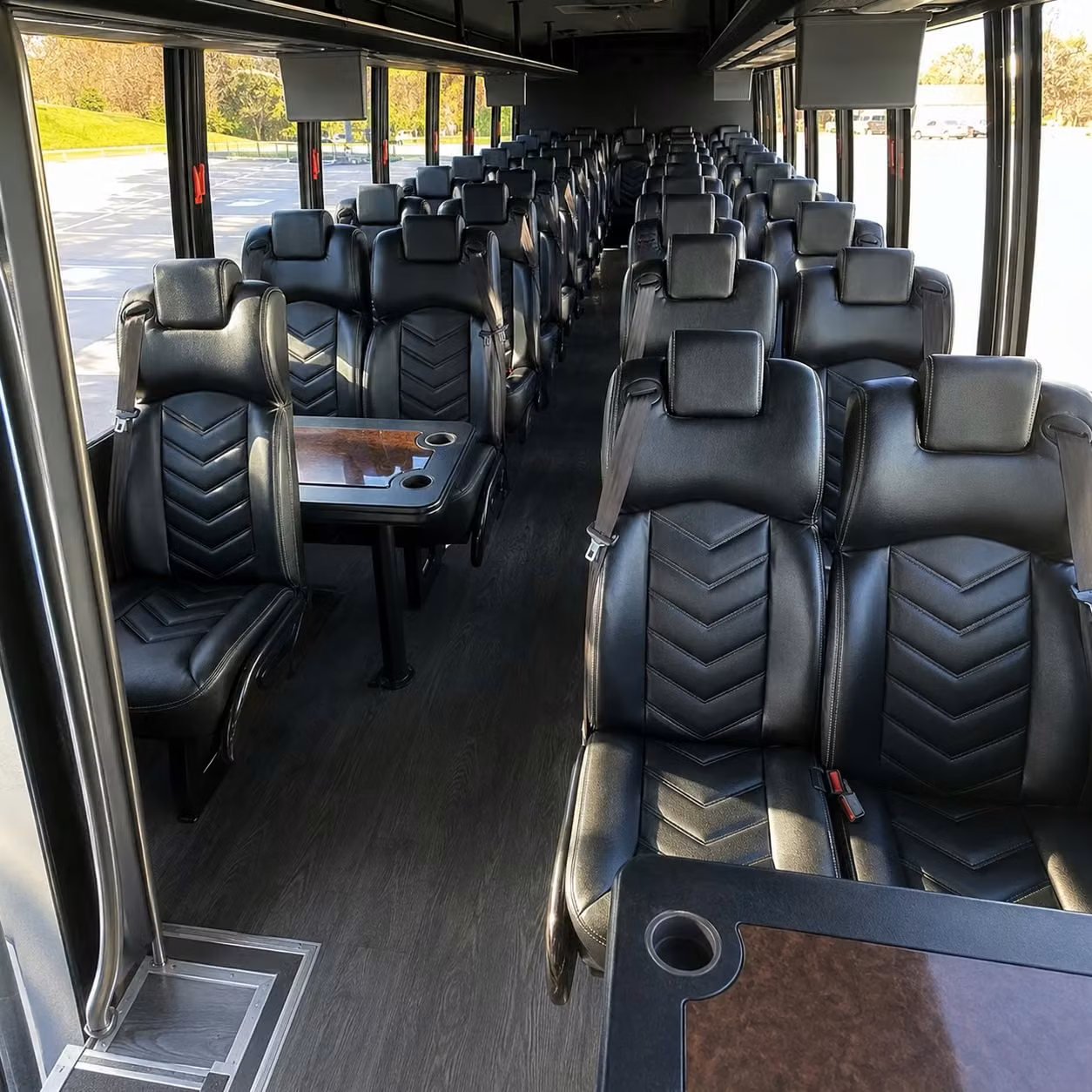 35 passenger minibus inside