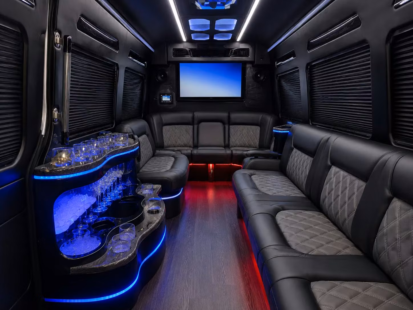 bus rental options for west sacramento trips