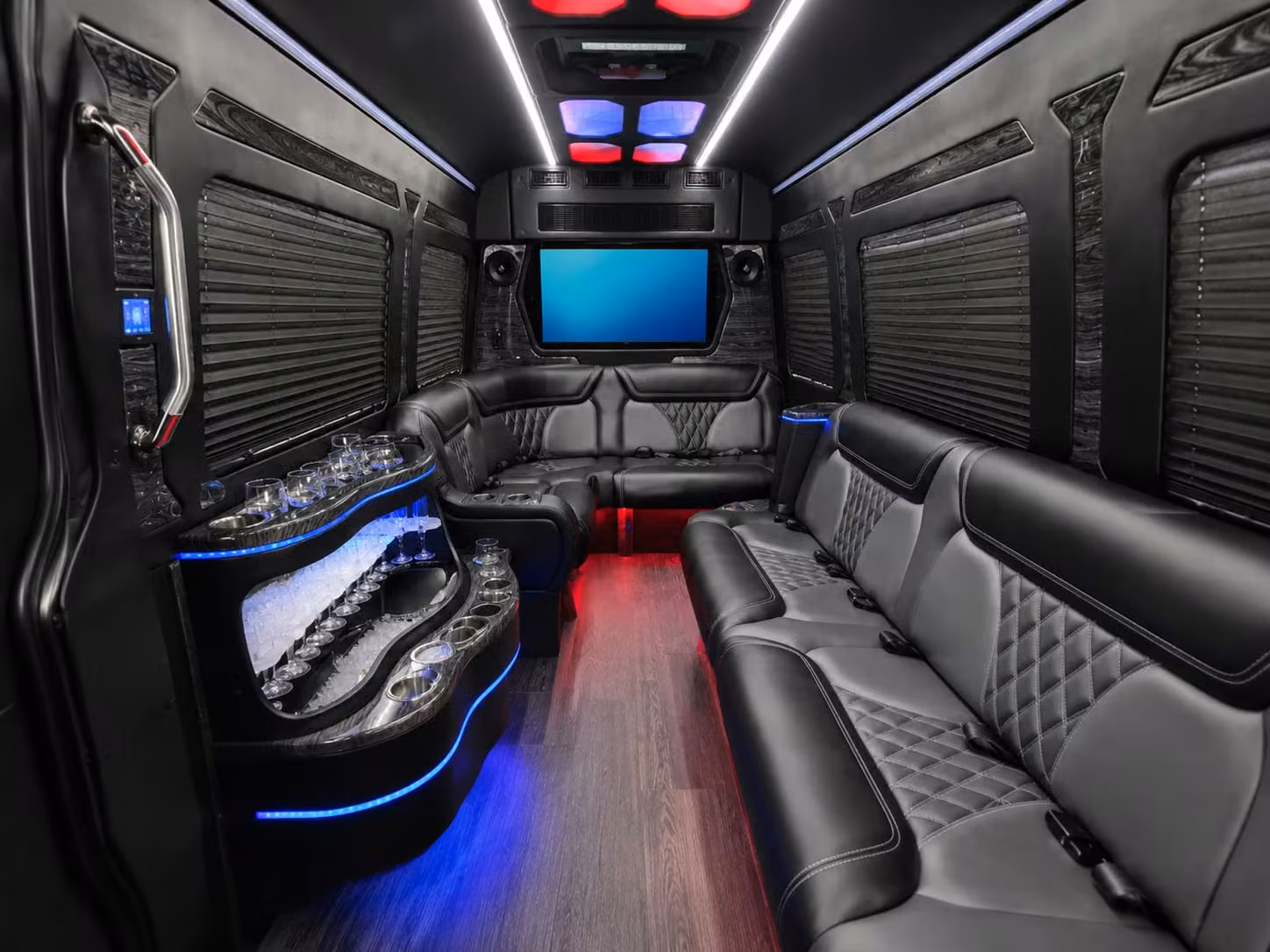 corporate event bus rentals for team building and company outings