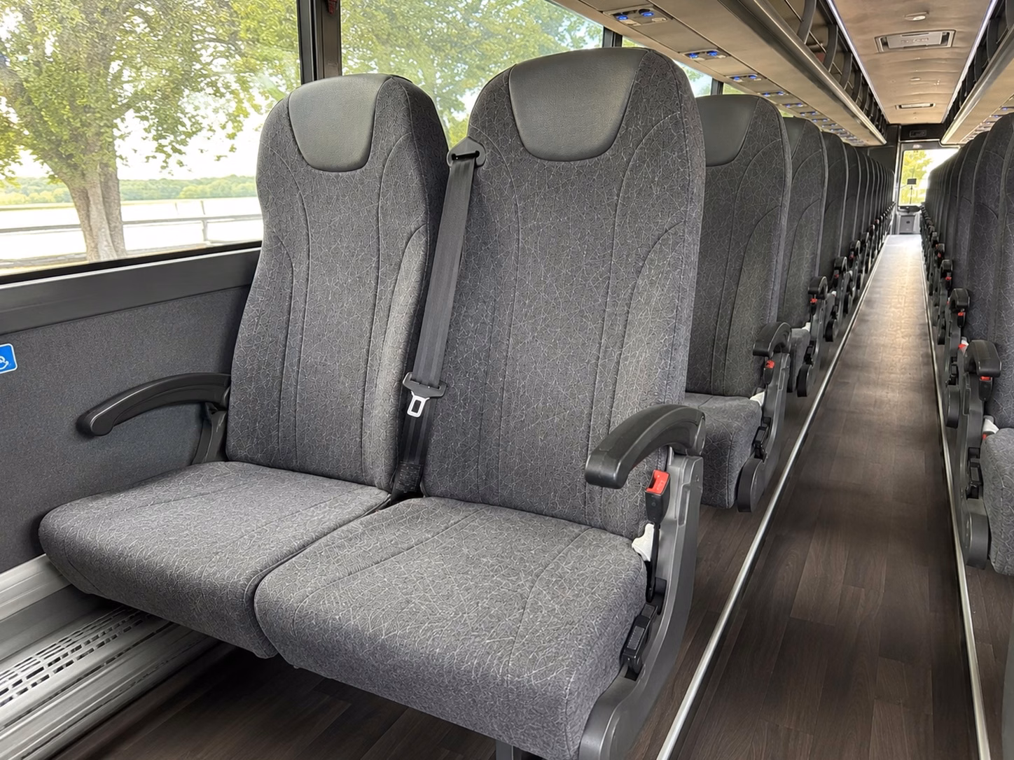 how bus type and size change charter bus prices in west sacramento california