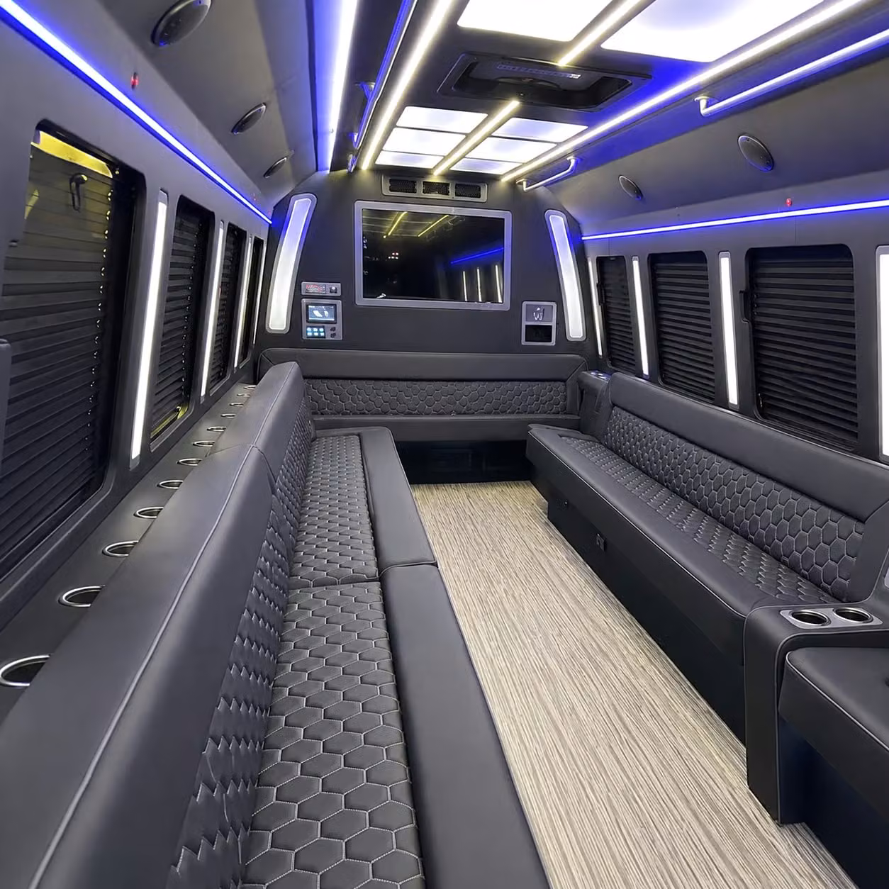 party bus interior