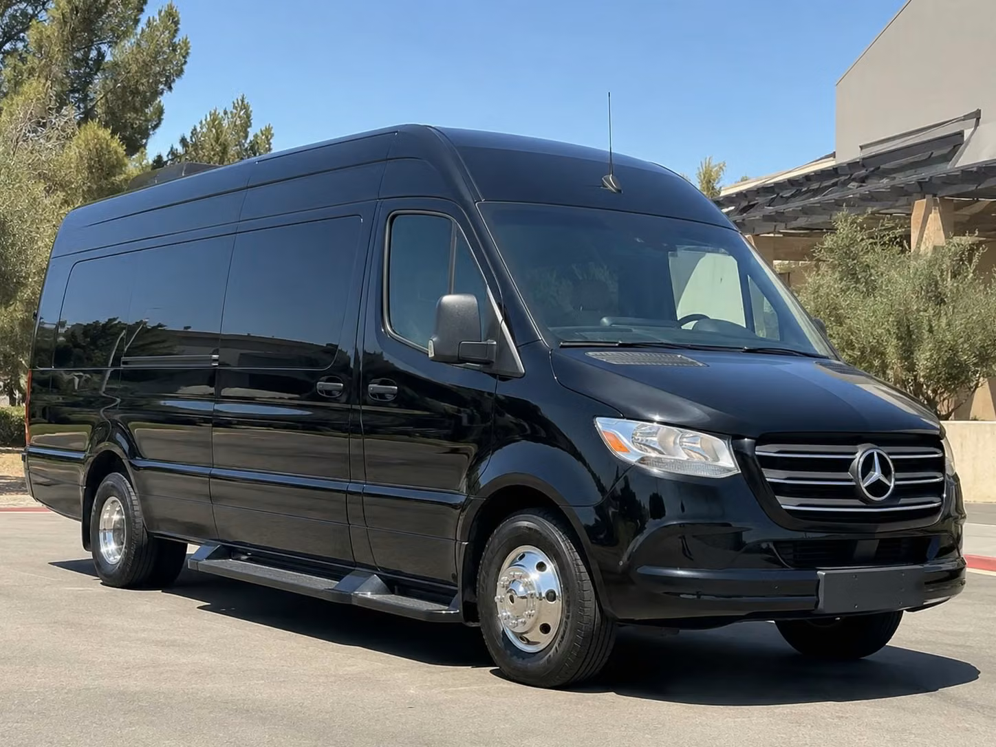 sprinter van with driver