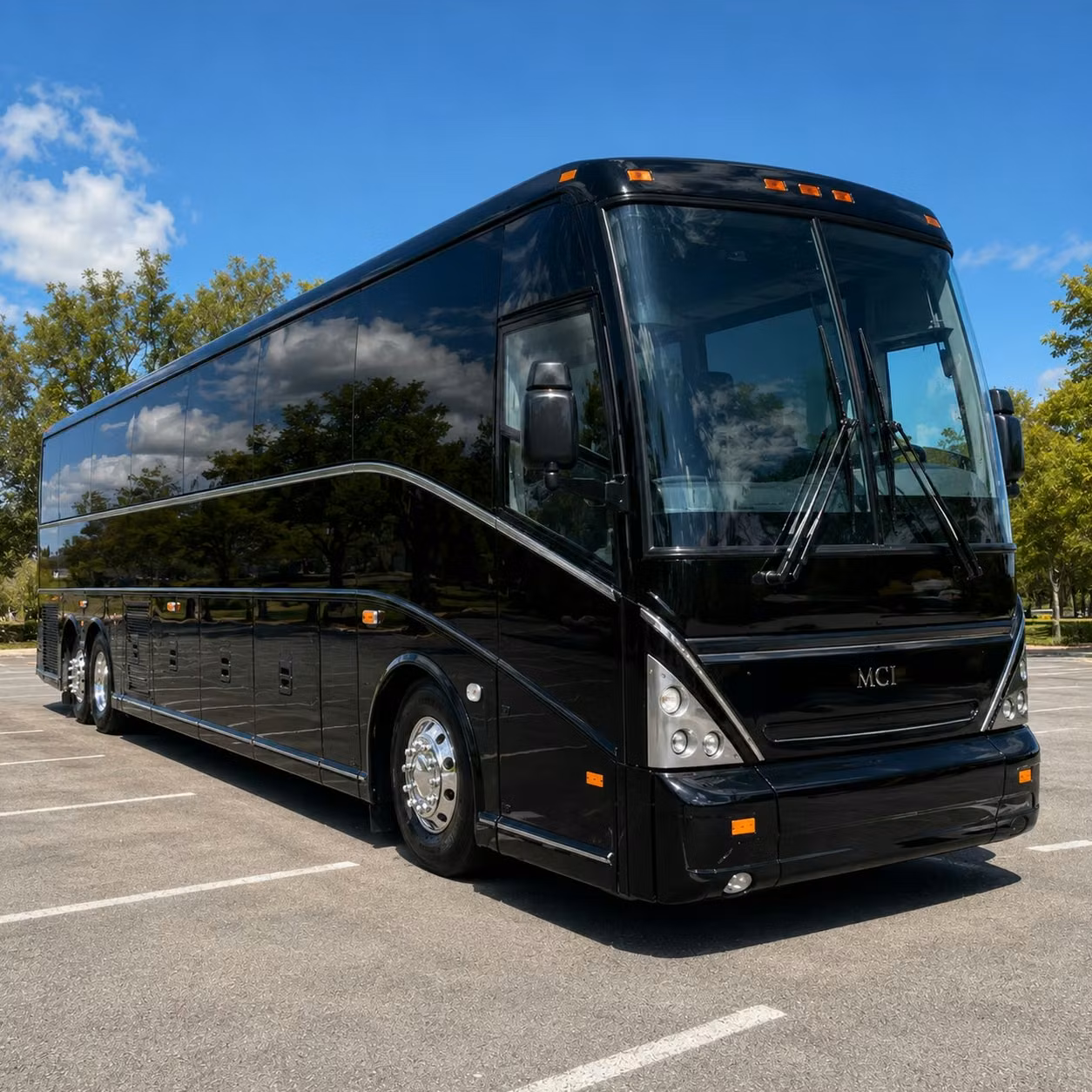 west sacramento 56 passenger charter bus rental
